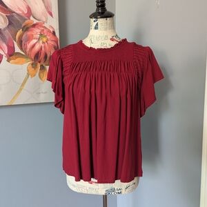 Old Navy Burgundy Women's Blouse